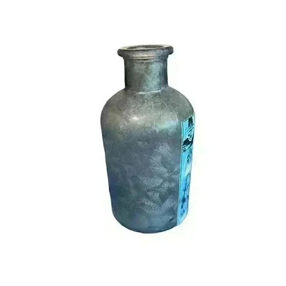 Homemade Taylor Swift Inspired Decorative Bottle Blue Glass The 1989 Eras - Picture 7 of 10